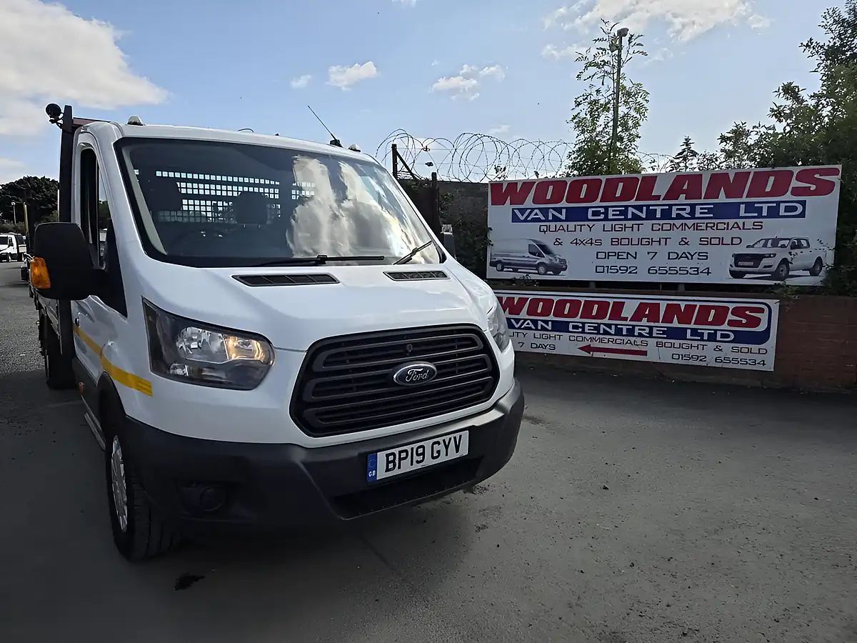 Used 2019 Ford Transit 350 Lwb Dropside White - Interior and Exterior details 2