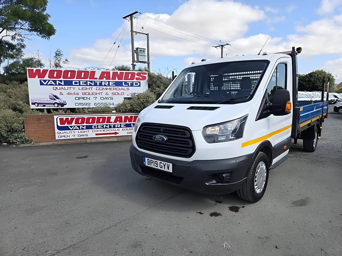 Used 2019 Ford Transit 350 Lwb Dropside White - Interior and Exterior details 3
