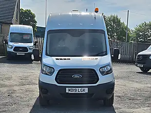 Used 2019 Ford Transit 350 Mwb L2 H3 White - Interior and Exterior details 10