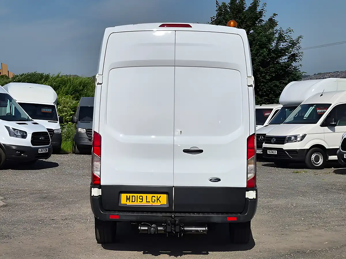 Used 2019 Ford Transit 350 Mwb L2 H3 White - Interior and Exterior details 11