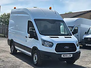 Used 2019 Ford Transit 350 Mwb L2 H3 White - Interior and Exterior details 2