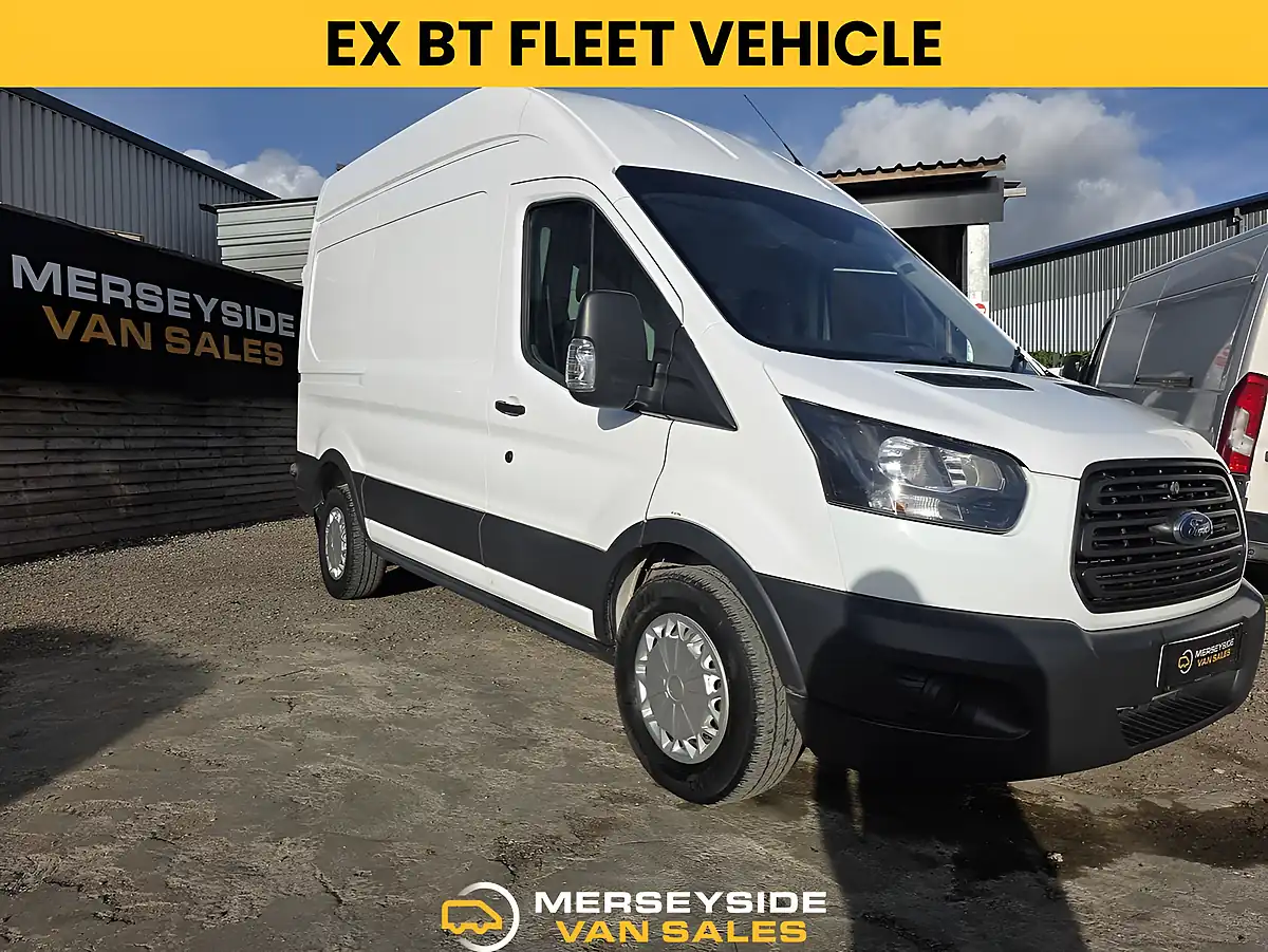 Used 2019 Ford Transit 350 Panel Van L2 H3 White - Front View