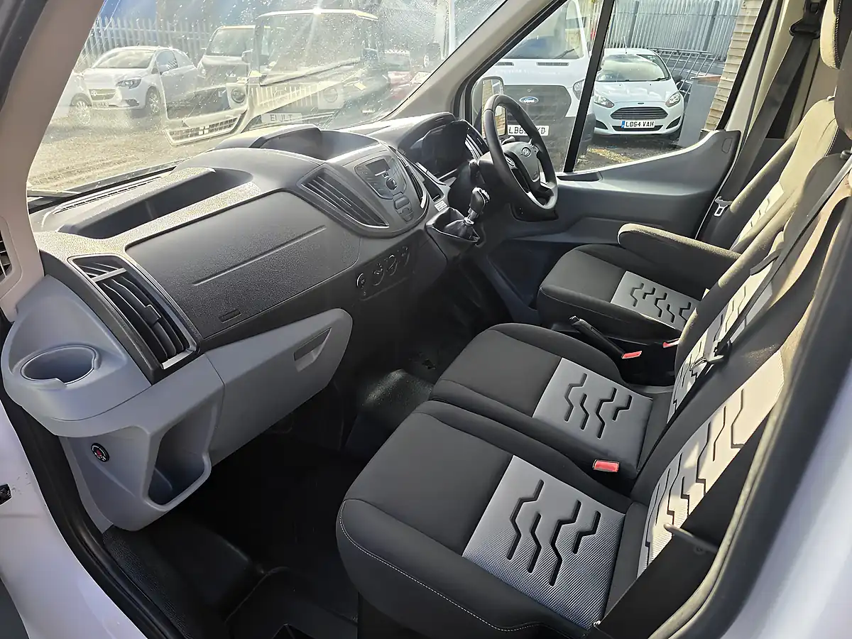 Used 2019 Ford Transit 350 Panel Van L2 H3 White - Interior and Exterior details 12
