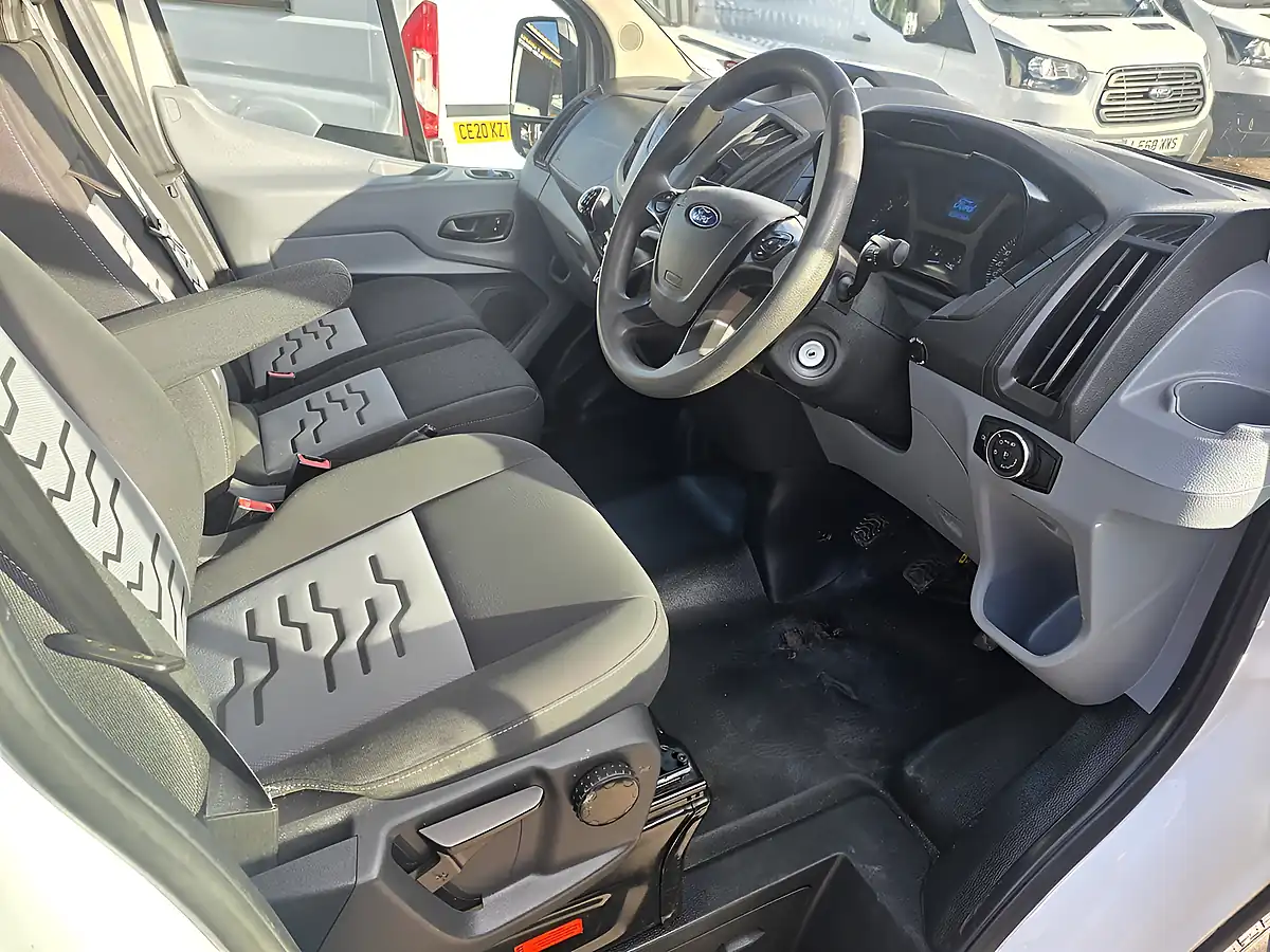 Used 2019 Ford Transit 350 Panel Van L2 H3 White - Interior and Exterior details 13