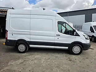 Used 2019 Ford Transit 350 Panel Van L2 H3 White - Interior and Exterior details 8