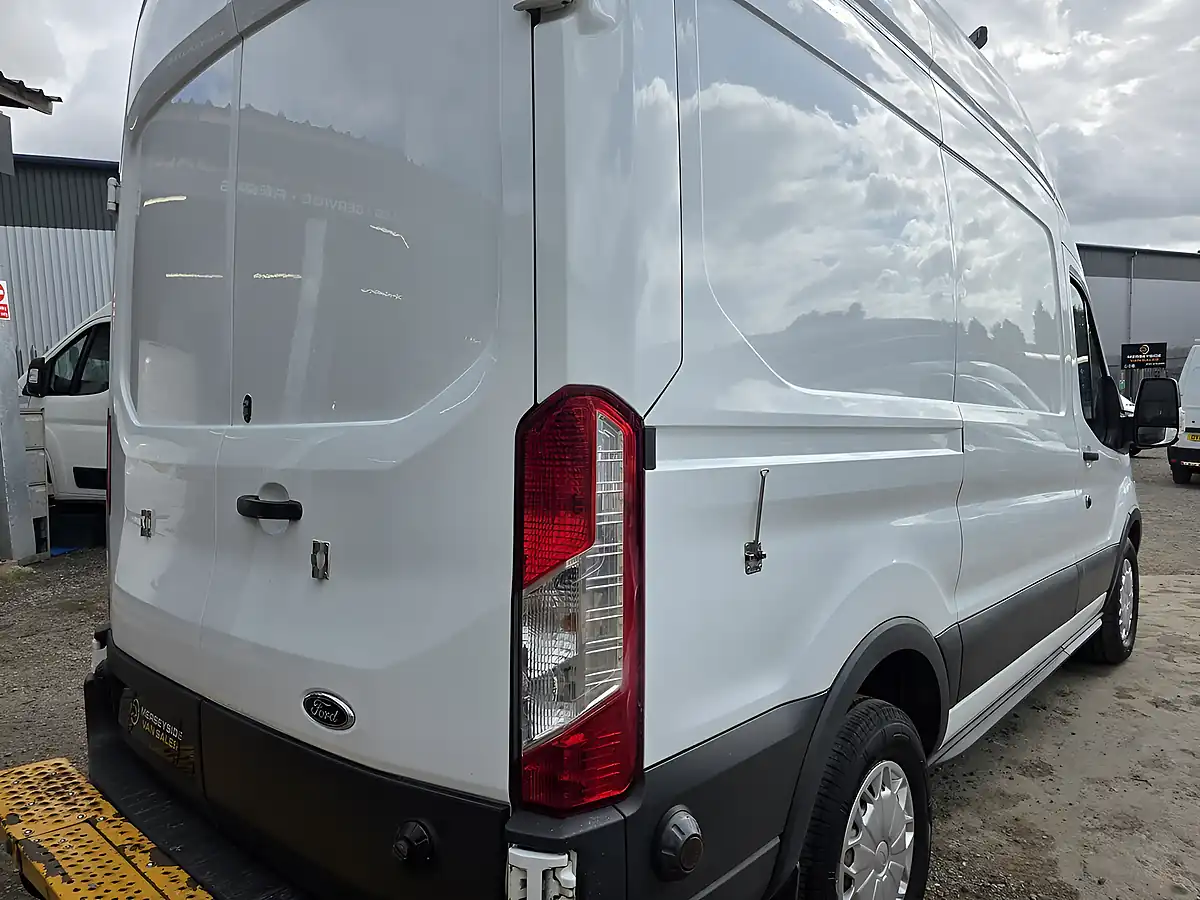 Used 2019 Ford Transit 350 Panel Van L2 H3 White - Interior and Exterior details 9