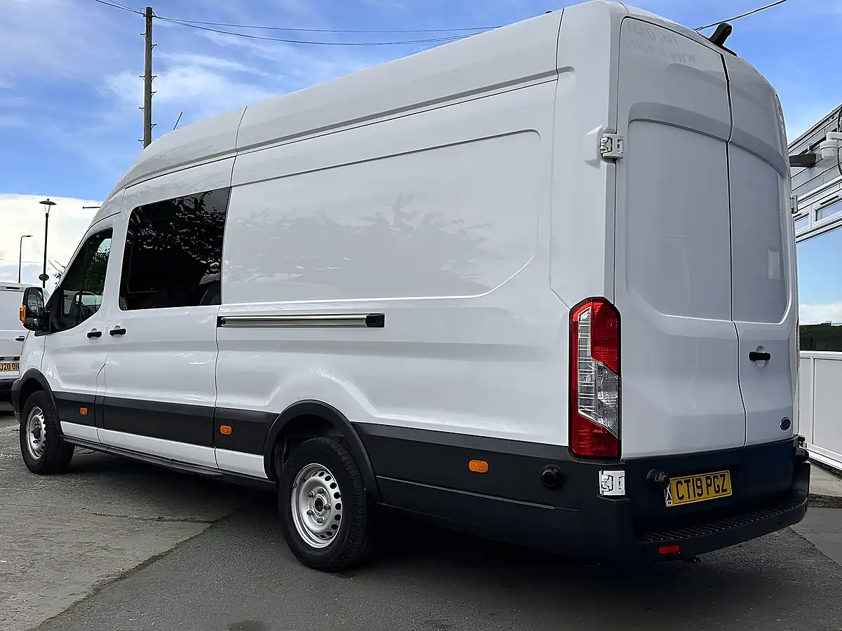 Used 2019 Ford Transit 350 Panel Van White - Interior and Exterior details 8