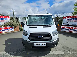 Used 2019 Ford Transit Chassis Cab White - Interior and Exterior details 3