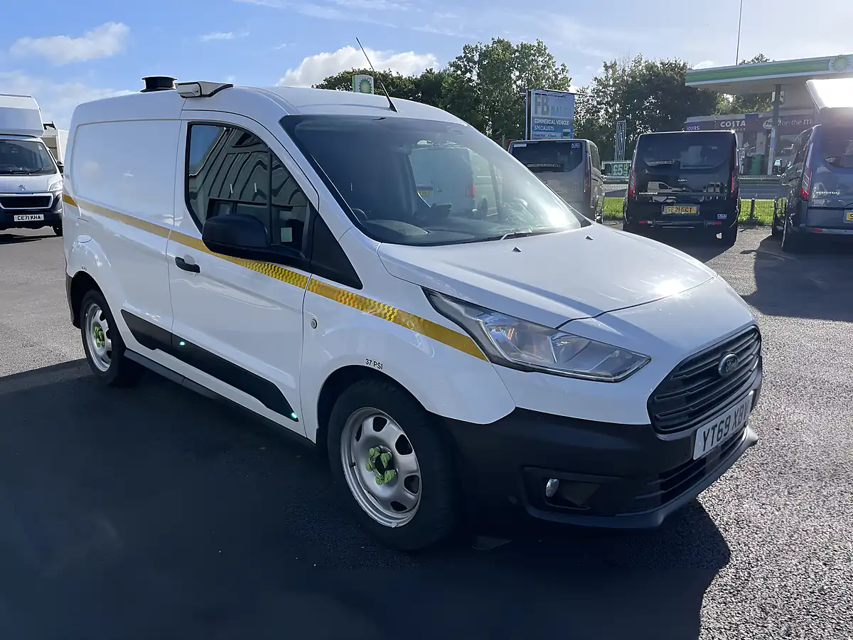 Used 2019 Ford Transit Connect Base Swb White - Interior and Exterior details 2