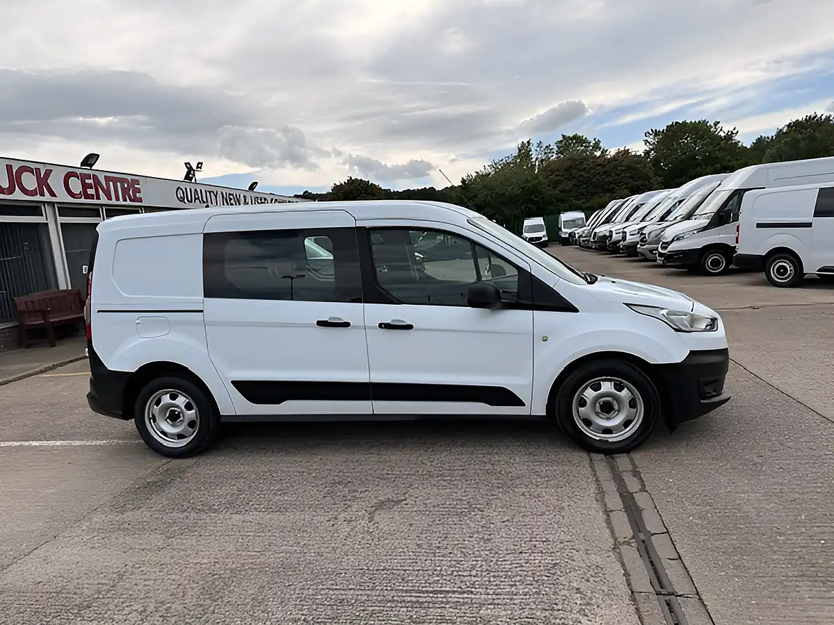 Used 2019 Ford Transit Connect Leader Crew Van L2 White - Interior and Exterior details 2