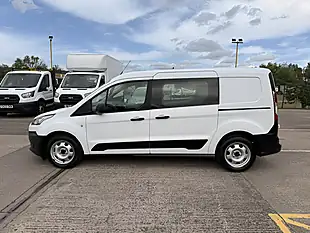 Used 2019 Ford Transit Connect Leader Crew Van L2 White - Interior and Exterior details 8