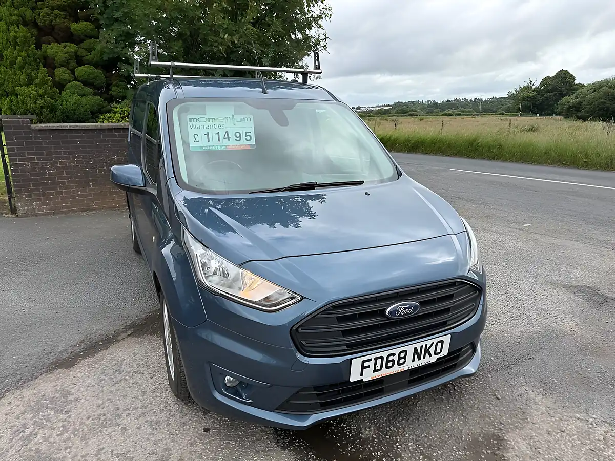 Used 2019 Ford Transit Connect Limited Blue - Front View