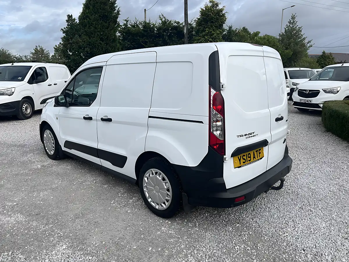 Used 2019 Ford Transit Connect Panel Van White - Interior and Exterior details 10
