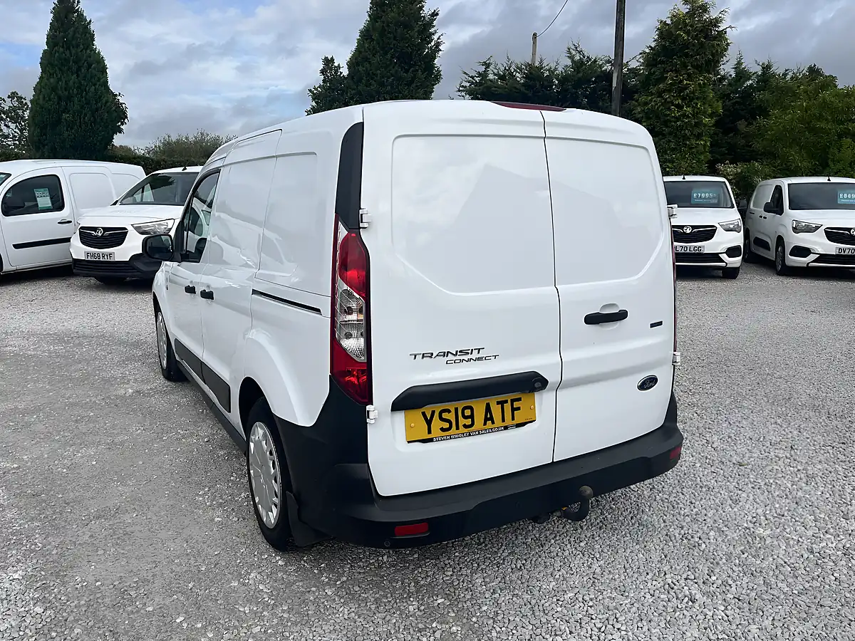 Used 2019 Ford Transit Connect Panel Van White - Interior and Exterior details 11