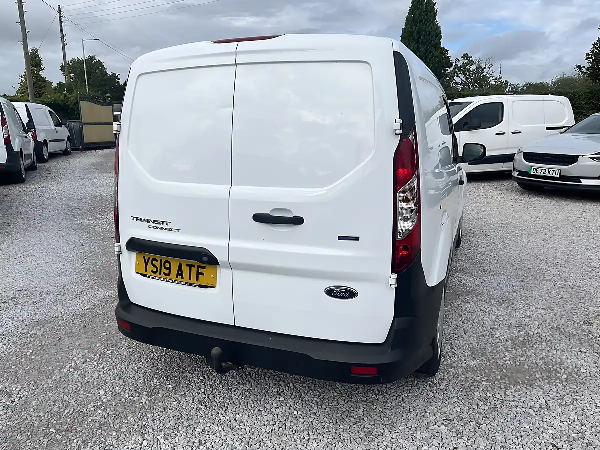 Used 2019 Ford Transit Connect Panel Van White - Interior and Exterior details 12