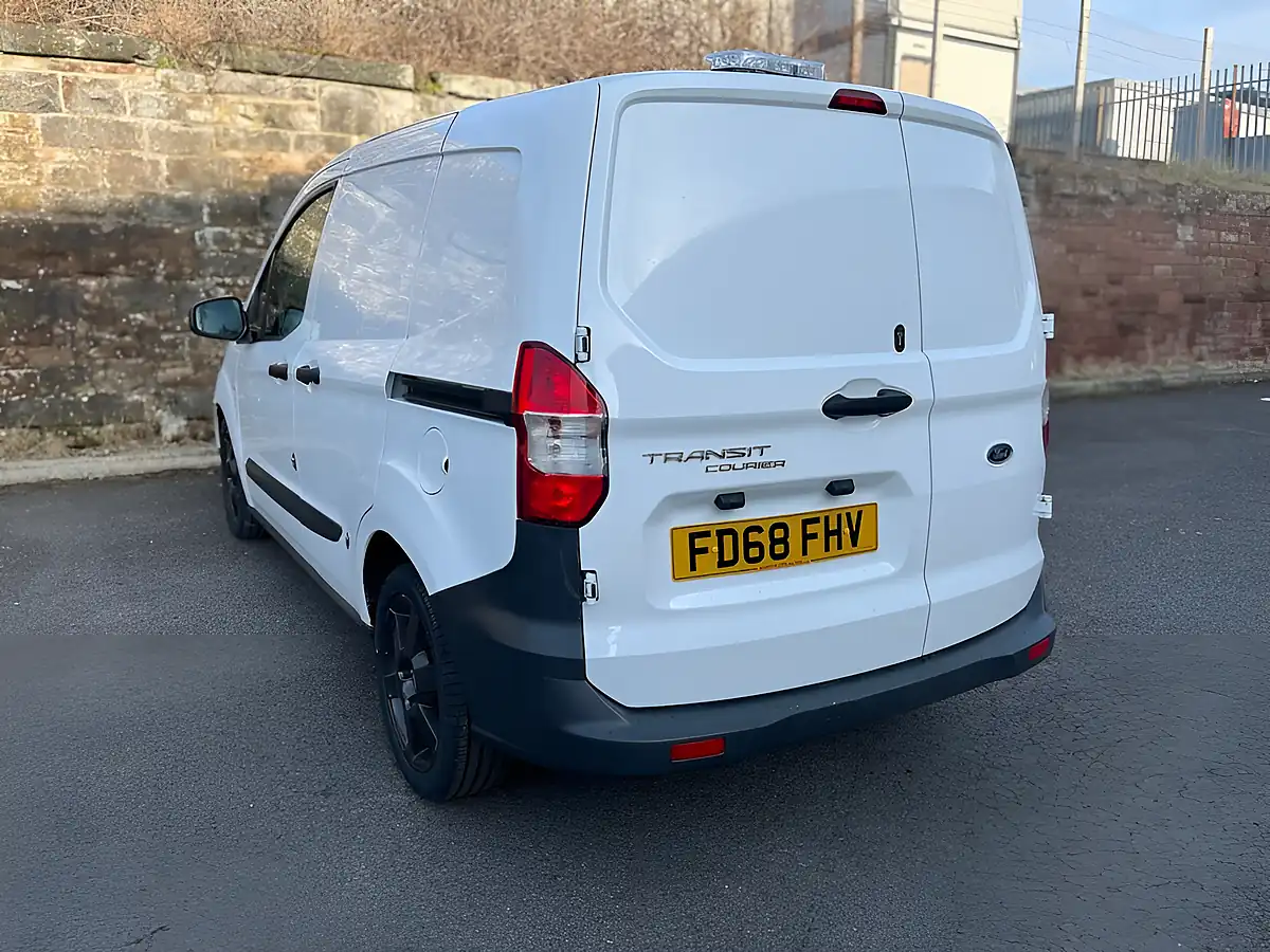Used 2019 Ford Transit Courier Panel Van Frozen White - Interior and Exterior details 6