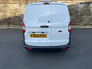 Used 2019 Ford Transit Courier Panel Van Frozen White - Interior and Exterior details 7