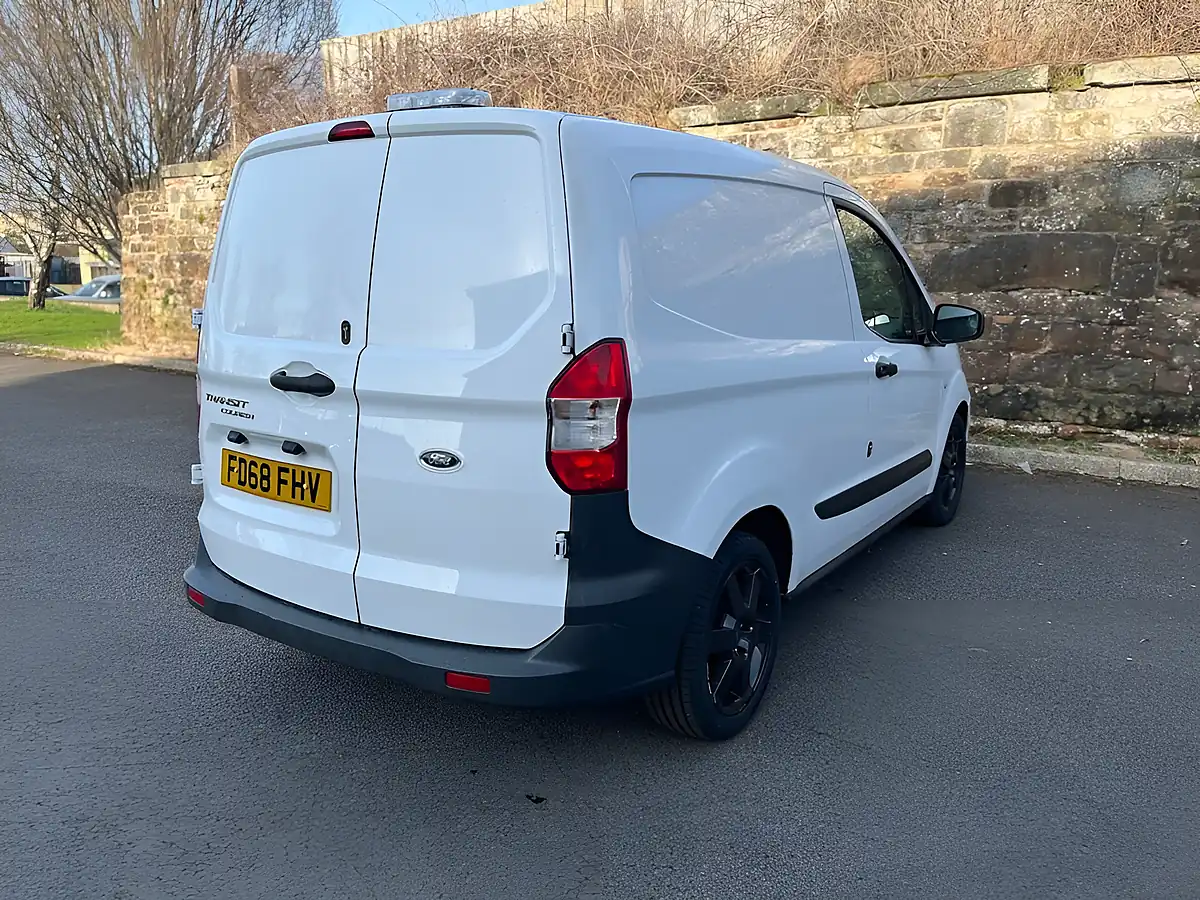 Used 2019 Ford Transit Courier Panel Van Frozen White - Interior and Exterior details 8