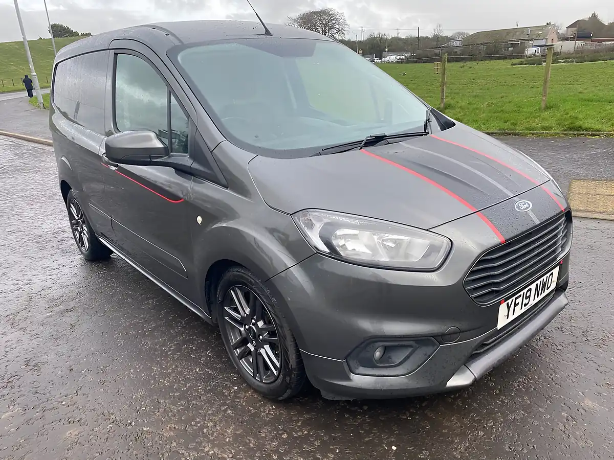 Used 2019 Ford Transit Courier Sport Grey - Front View