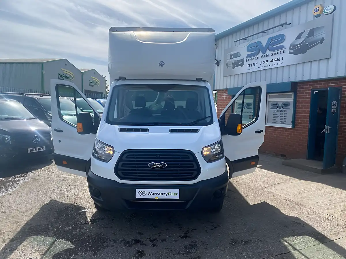 Used 2019 Ford Transit Curtain Side Luton White - Interior and Exterior details 10