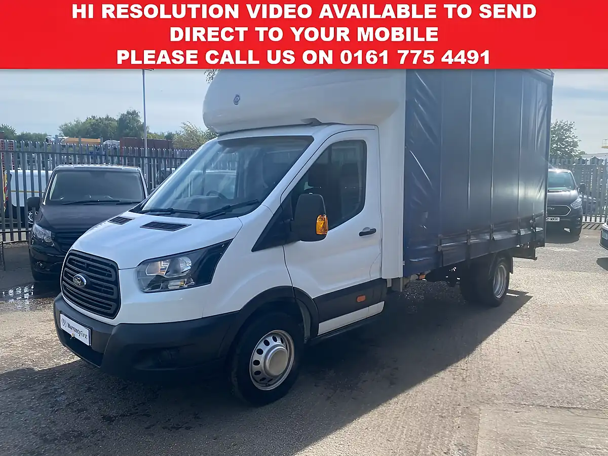 Used 2019 Ford Transit Curtain Side Luton White - Interior and Exterior details 3