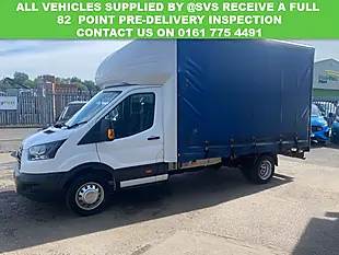 Used 2019 Ford Transit Curtain Side Luton White - Interior and Exterior details 4