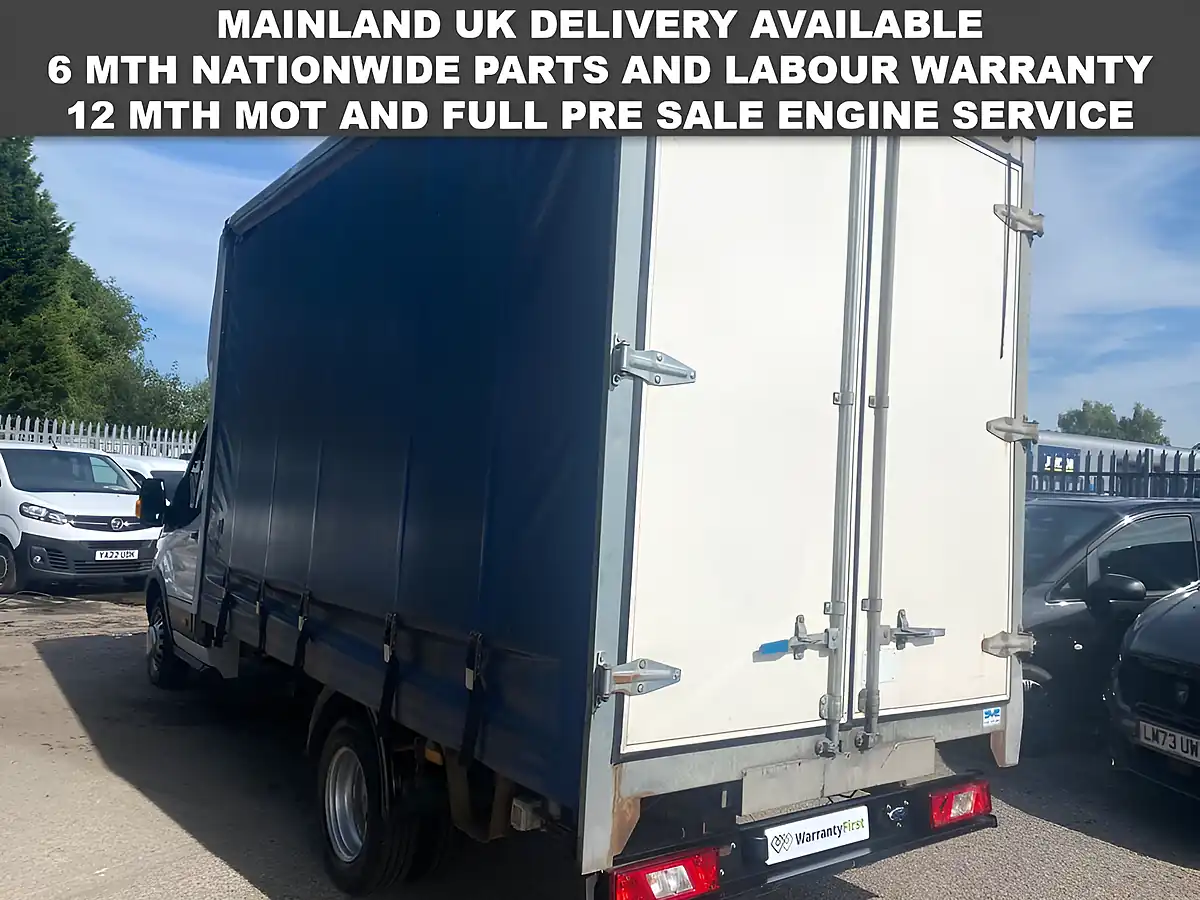 Used 2019 Ford Transit Curtain Side Luton White - Interior and Exterior details 5