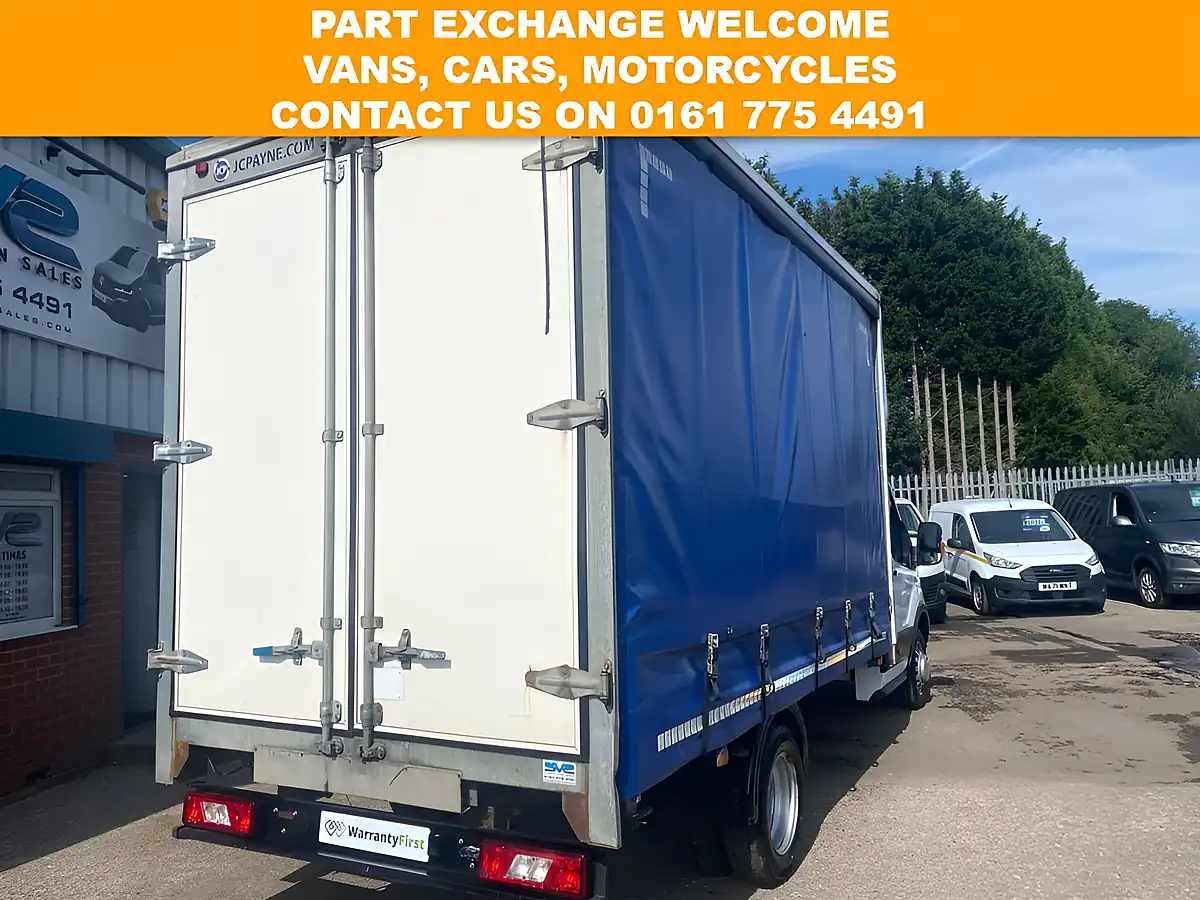Used 2019 Ford Transit Curtain Side Luton White - Interior and Exterior details 7