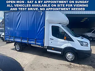 Used 2019 Ford Transit Curtain Side Luton White - Interior and Exterior details 8