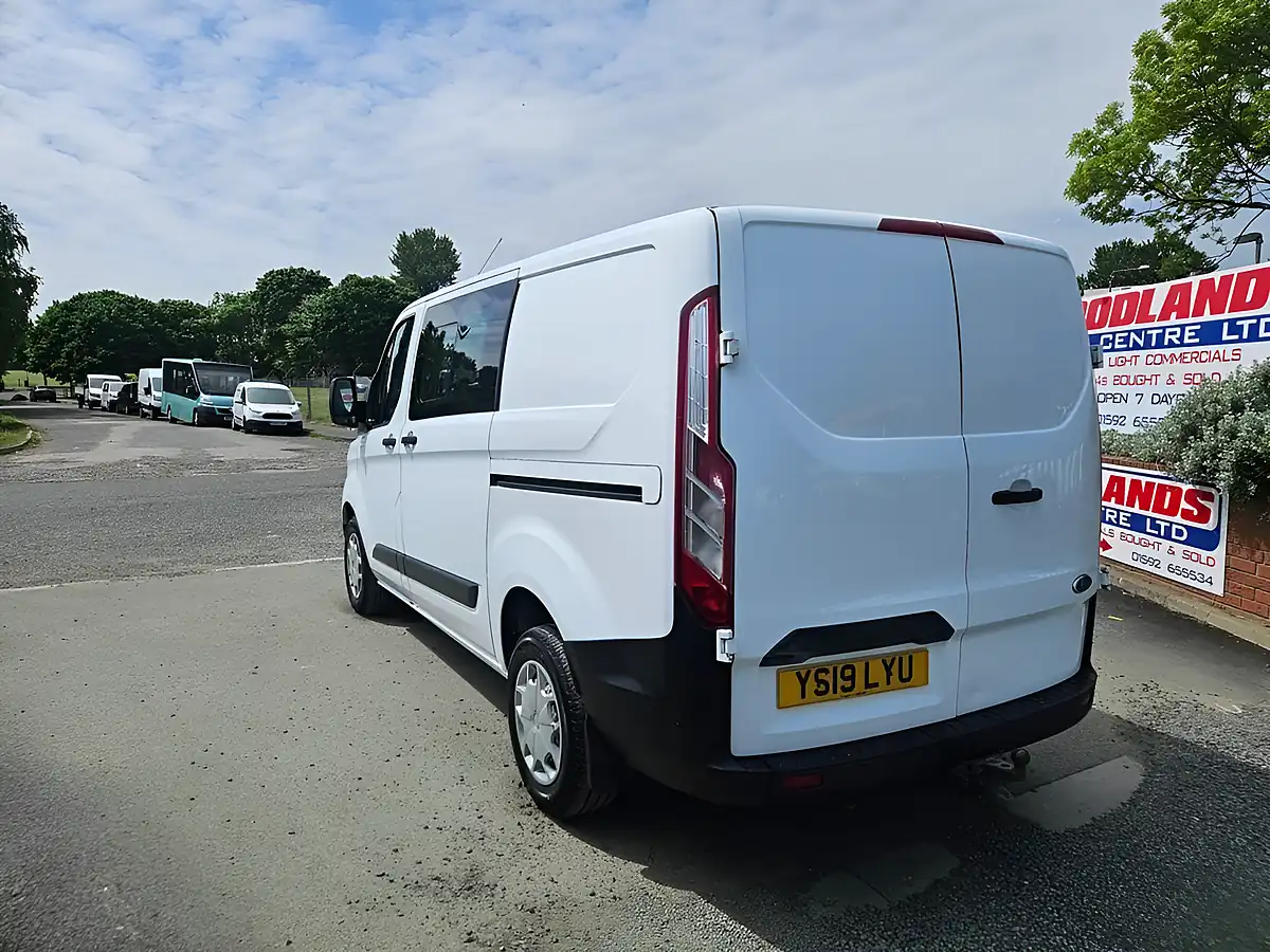 Used 2019 Ford Transit Custom 300 Base Crew White - Interior and Exterior details 6