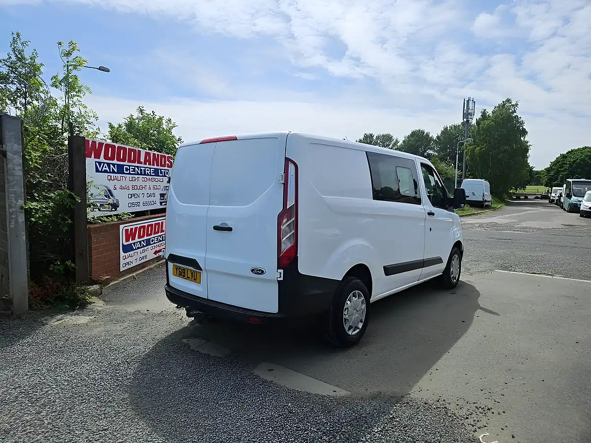 Used 2019 Ford Transit Custom 300 Base Crew White - Interior and Exterior details 8