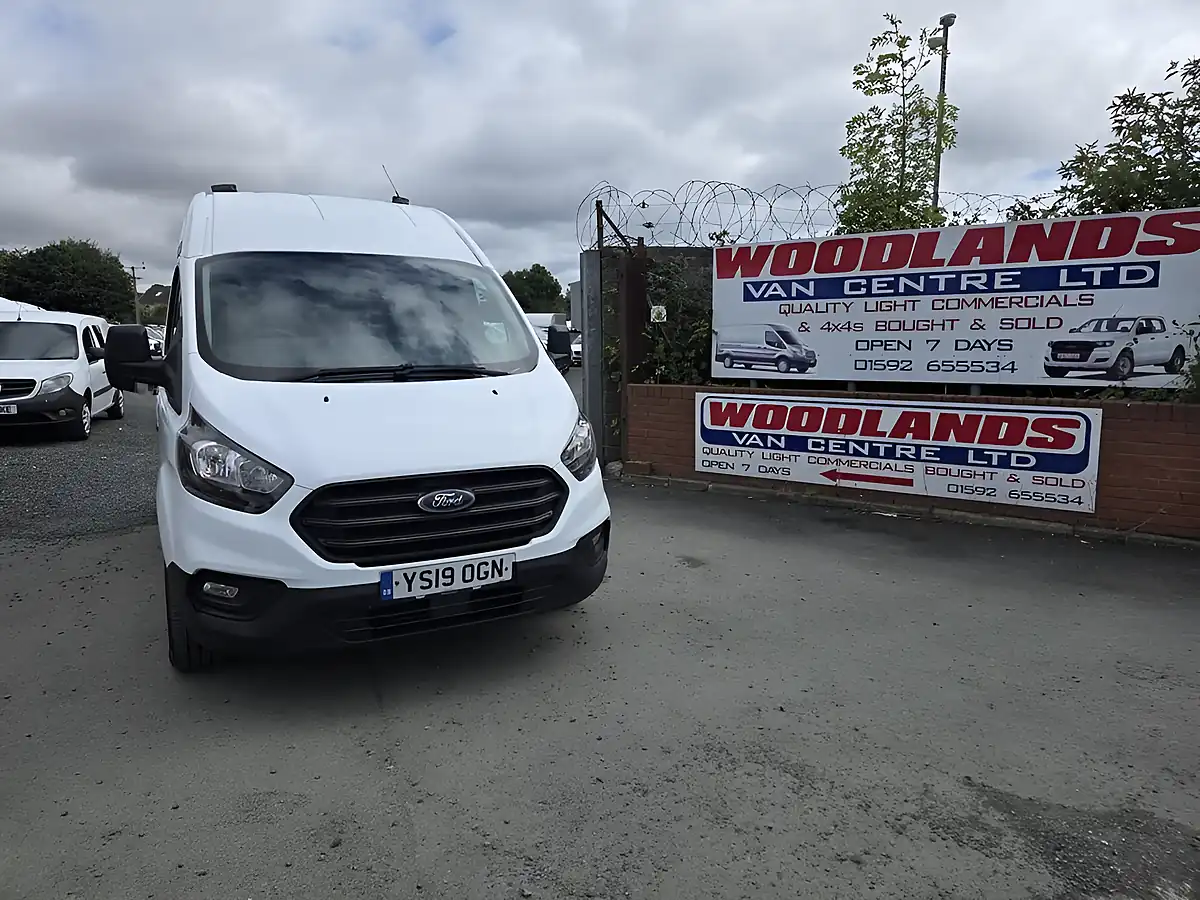 Used 2019 Ford Transit Custom 300 Base Hightop White - Interior and Exterior details 3