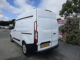 Used 2019 Ford Transit Custom 300 Base Hightop White - Interior and Exterior details 6