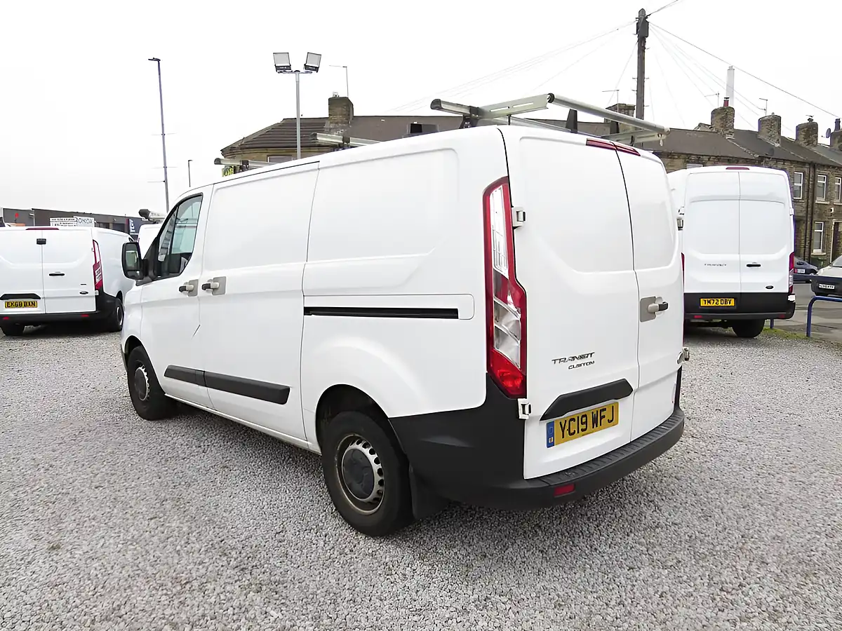 Used 2019 Ford Transit Custom 300 L1 H1 Panel Van White - Interior and Exterior details 4