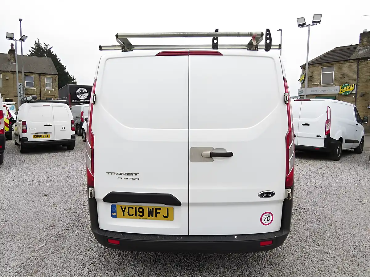 Used 2019 Ford Transit Custom 300 L1 H1 Panel Van White - Interior and Exterior details 8