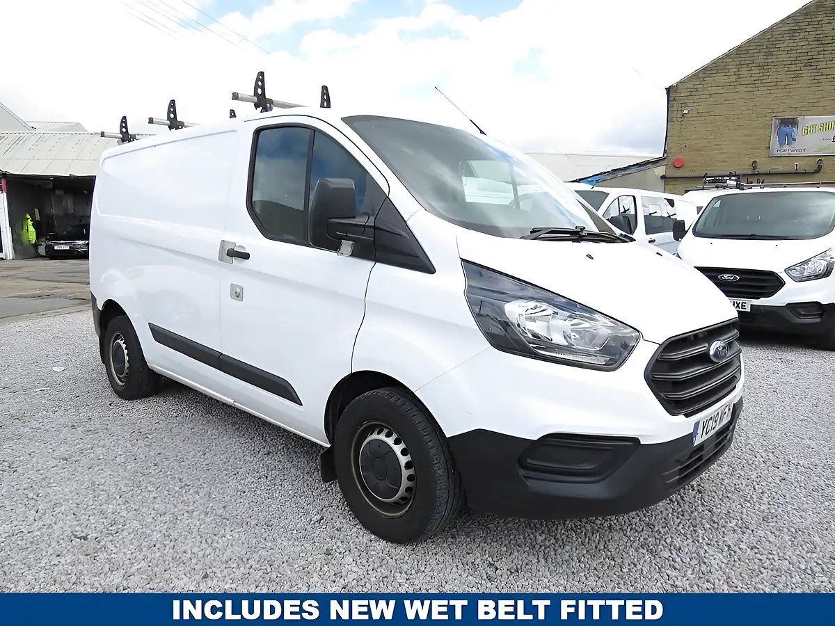 Used 2019 Ford Transit Custom 300 L1 H1 White - Front View