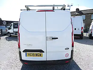 Used 2019 Ford Transit Custom 300 L1 H1 White - Interior and Exterior details 9