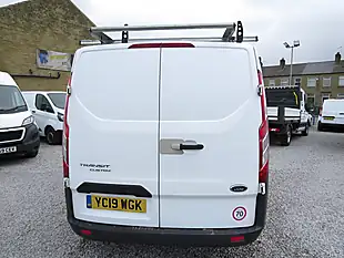 Used 2019 Ford Transit Custom 300 L2 H1 White - Interior and Exterior details 9