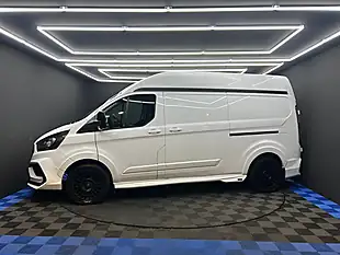 Used 2019 Ford Transit Custom 300 Panel Van L2 H2 White - Interior and Exterior details 10