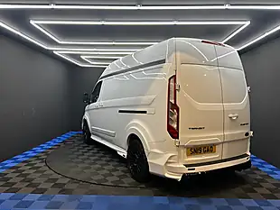 Used 2019 Ford Transit Custom 300 Panel Van L2 H2 White - Interior and Exterior details 16
