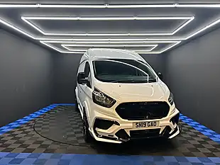 Used 2019 Ford Transit Custom 300 Panel Van L2 H2 White - Interior and Exterior details 2