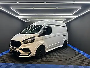 Used 2019 Ford Transit Custom 300 Panel Van L2 H2 White - Interior and Exterior details 6