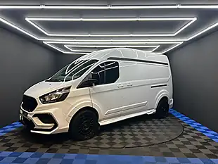 Used 2019 Ford Transit Custom 300 Panel Van L2 H2 White - Interior and Exterior details 8