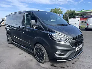 Used 2019 Ford Transit Custom 6 SEAT Crew Lwb Grey - Interior and Exterior details 2