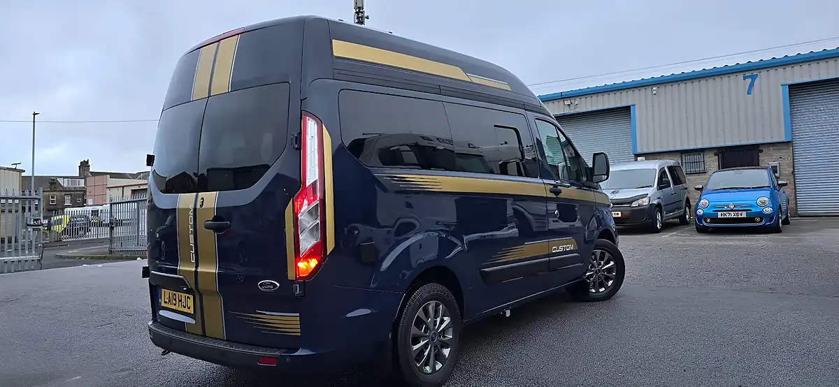 Used 2019 Ford Transit Custom Campervan Blue - Interior and Exterior details 13