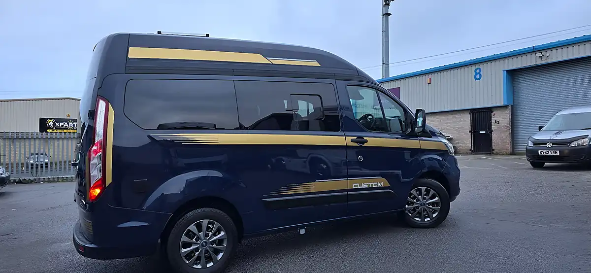 Used 2019 Ford Transit Custom Campervan Blue - Interior and Exterior details 17