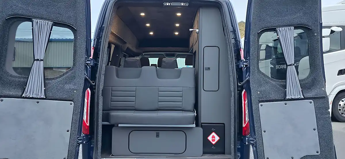 Used 2019 Ford Transit Custom Campervan Blue - Interior and Exterior details 8