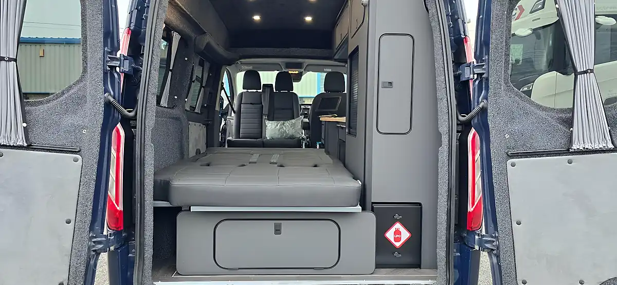 Used 2019 Ford Transit Custom Campervan Blue - Interior and Exterior details 9
