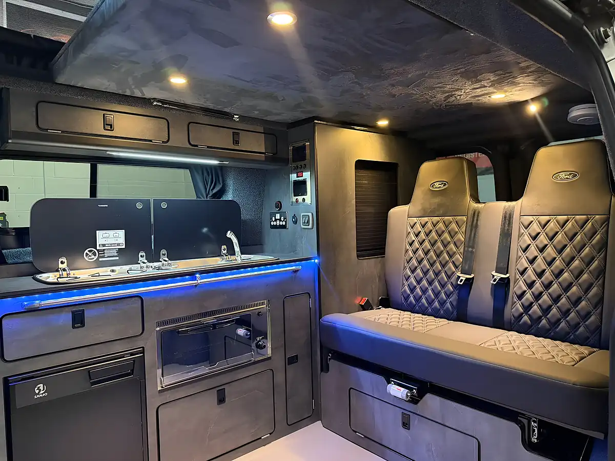 Used 2019 Ford Transit Custom Campervan Silver - Interior and Exterior details 16