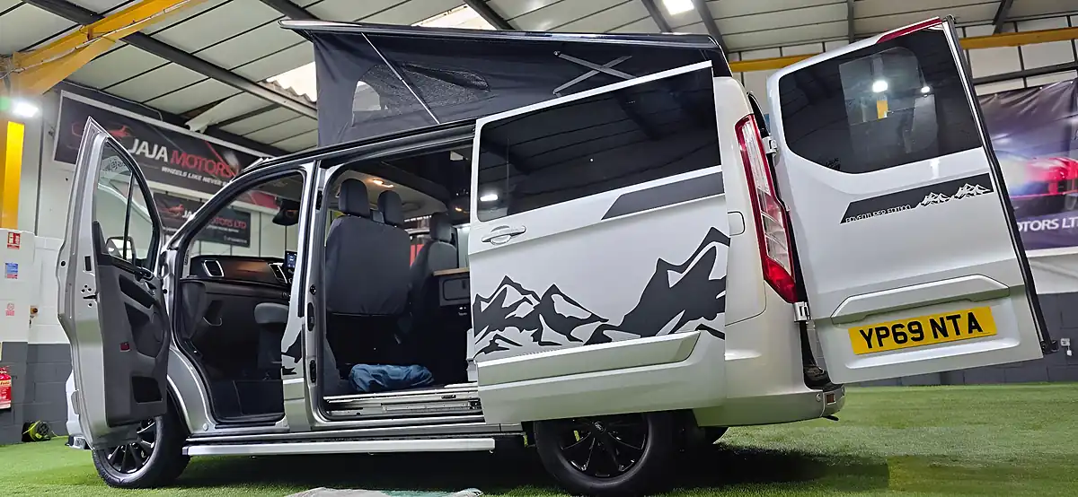 Used 2019 Ford Transit Custom Campervan Silver - Interior and Exterior details 18